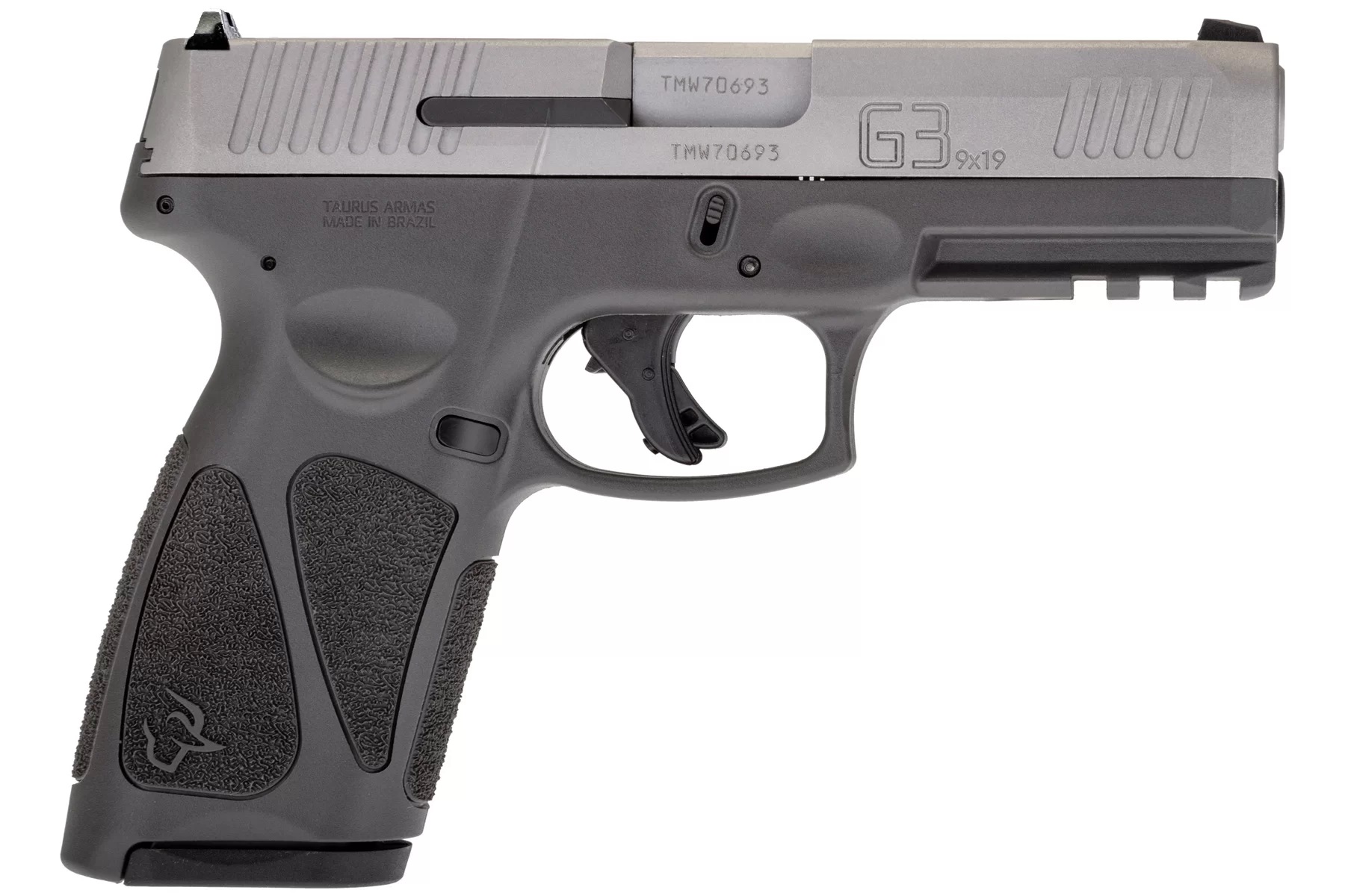 Taurus G3 Full Size Pistol - Gray / Stainless | 9mm | 4" Barrel | 17rd