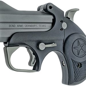 Bond Arms BABU Backup Original 9mm Luger 2rd Shot 2.50" Bead Blasted/Anti-Glare Textured Black Rubber Grips