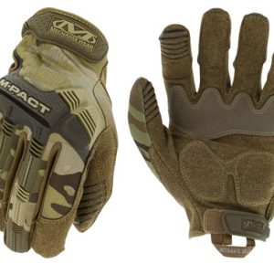 Mechanix Wear MPT78009 M-Pact  Multi-Cam Synthetic Leather Medium TPR Closure