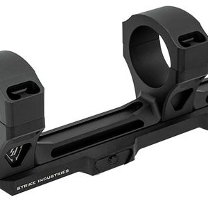 Strike Industries STRIKEASM Adjustable Scope Mount/Ring Combo Black Anodized