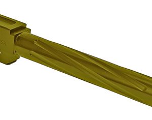 Rival Arms RA20G701E Precision V1 Drop-In Barrel 9mm Luger 5.31" Gold PVD Finish 416R Stainless Steel Material for Glock 34 Gen3-4