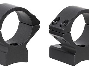 Talley 930765 Winchester XPR Scope Mount/Ring Combo Black 1" Low 0 MOA