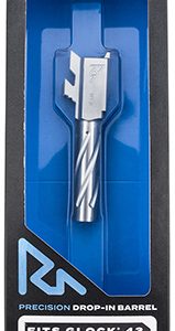 Rival Arms RA-RA20G301D Precision V1 Drop-In Barrel 9mm Luger 3.41" Stainless PVD Finish 416R Stainless Steel Material for Glock 43, 43X
