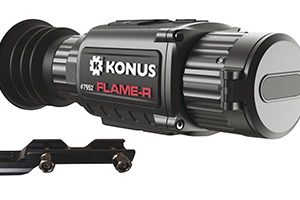 Konus 7952 Flame-R  Thermal Rifle Scope Hand Held/Mountable Scope Black 2.5-20x Multi Reticle 256x192 Resolution Zoom Digital 1x/2x/4x/8x