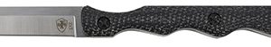 Templar Knife NTKB222 Neck  2.46" Fixed Tanto Plain Powder Coated D2 Steel Blade/ 4.22" Black Canvas Micarta Handle Includes Lanyard/Sheath