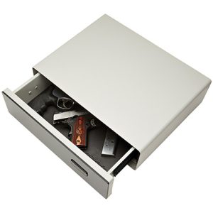 SnapSafe 75404 GlideVault  Access Code/Key Entry Silver Steel Glass Touchpad