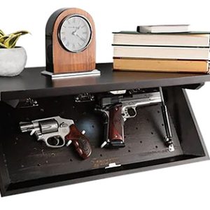 Lockdown 1117248 In-Plain-Sight  Walnut Wood 24"x11.75"x3.25"