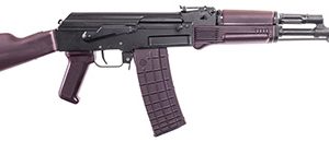 Arsenal SAM567PM SAM5  5.56x45mm NATO 30+1 16.30" Matte Black Steel Threaded Barrel, Matte Black Scope Rail Steel Receiver, Polymer Handguard, Fixed Plum Synthetic Stock & Polymer Grip