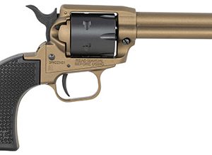 Heritage Mfg RR22A4 Rough Rider  22 LR 6 Shot 4.75" Burnt Bronze Cerakote Steel Barrel, Black Satin Cylinder, Burnt Bronze Cerakote Steel Frame