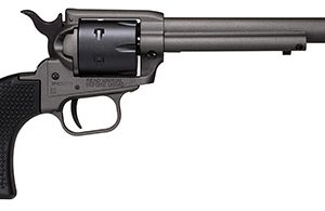 Heritage Mfg SRR22C6 Rough Rider  22 LR 6 Shot, 6.50" Tungsten Gray Cerakote Steel Barrel, Frame, Black Satin Cylinder, Black Polymer Grip, Hammer/Thumb Safety, Exposed Hammer
