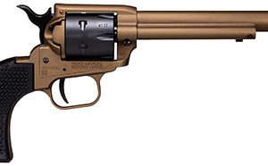 Heritage Mfg SRR22A6 Rough Rider  22 LR 6 Shot, 6.50" Burnt Bronze Cerakote Steel Barrel & Frame, Black Satin Cylinder, Black Polymer Grip, Hammer/Thumb Safety, Exposed Hammer