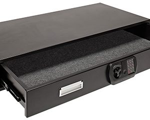 SnapSafe 75400 Specialty Safe Under Bed XXL Access Code/Key Entry Black 14 Gauge Steel