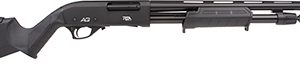 Rock Island YPA20H22B All Generations Youth 20 Gauge 3" 5+1 22" Black Anodized Barrel, Black Fixed w/Adj Cheek Rest Stock