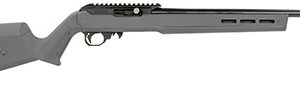 Black Rain Ordnance BRO22HSTG Hunter  Full Size 22 LR 10+1 18" Blued Threaded Chrome-Moly Steel Barrel, Blued Aluminum w/Accessory Rail Receiver, Stealth Gray Magpul X-22 Hunter Stock, Right Hand