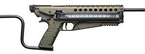 Kel-Tec R50GRN R50 5.7x28mm 50+1 16.10" Threaded Barrel, Green Receiver & Polymer Grip, Side-Folding Stock, Adjustable Sights, QD Sling Mount