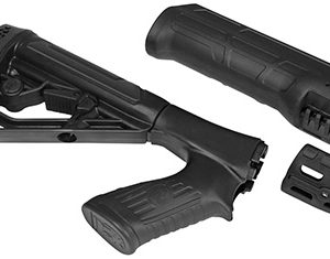 ADAPTIVE TACTICAL AT02000 EX Performance Stock & Forend Black Synthetic, Fits Remington 870 12 Gauge