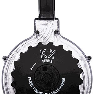 Kci Usa Inc KCIMZ036 AR-15  50rd Drum 5.56x45mm NATO Clear Polymer