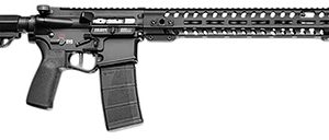 Patriot Ordnance Factory 02039 Renegade + 5.56x45mm NATO 30+1, 13.75" Steel Threaded Barrel, Black Aluminum Receiver