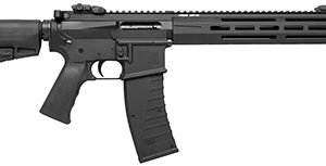 Kriss USA DM22CBL10 DMK22C  Full Size 22 LR 25+1 16.50" Black Nitride Steel Threaded Barrel, Black Aluminum Receiver, Black Synthetic 6 Position Stock, Black Polymer Grips