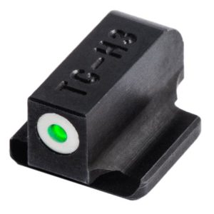 TruGlo TG231R2W Tritium Pro  Black | Green Tritium White Outline Front Sight Green Tritium Rear Sight
