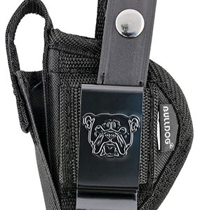 Bulldog FSN11 Extreme  OWB Black Nylon Belt Loop/Clip Fits Taurus Public Defender Ambidextrous