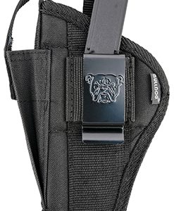 Bulldog FSN8 Extreme  OWB Black Nylon Belt Loop/Clip Fits Glock 20/21 Fits 3.50-5" Barrel Ambidextrous