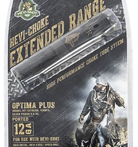 HEVI-Shot 560124 Hevi-Choke Waterfowl Beretta Optima Plus 12 Gauge Extended Range 17-4 Stainless Steel Black (Ported)