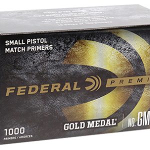 Federal GM100M Gold Medal Premium Small Pistol Multi Caliber Handgun 1000 Per Box