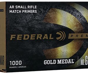 Federal GM205MAR Gold Medal Premium Small AR Rifle Multi Caliber 1000 Per Box