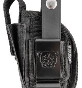 Bulldog FSN19SC Extreme  OWB Black Nylon Belt Loop/Clip Fits S&W Bodyguard Fits 2" Barrel Ambidextrous