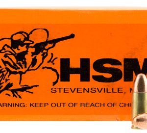 HSM 9MM2R Training  *Remanufactured 9mm Luger 115 gr Full Metal Jacket 50 Per Box/ 20 Case