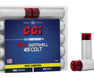 CCI 45LC #4 SHOTSHELL10/200