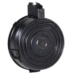 Century Arms AK-47 Drum Magazine - Black | 7.62x39 | 75rd | Steel