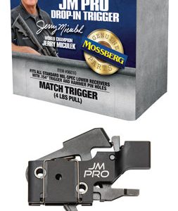 Mossberg 96010 JM Pro  Adjustable Match AR Drop-In Trigger, Fits AR15s & AR10s w/.154" Trigger & Hammer Pin Holes, Factory-Set 4 Pound Pull Weight
