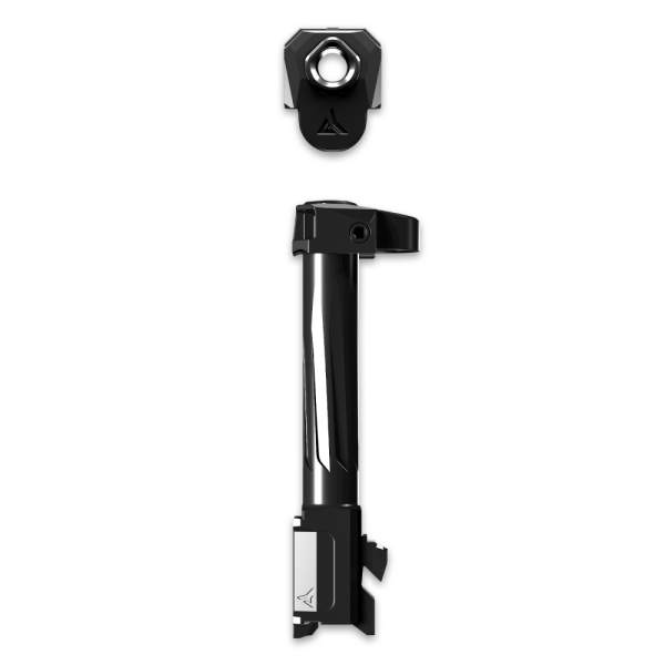 Radian Weapons Afterburner Compensator and Ramjet Barrel Combo for Glock 19 Gen 4 Black
