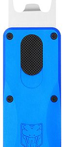 CobraTec Knives CTOTFBOBLU Bottle Opener Blue Aluminum/Stainless Steel
