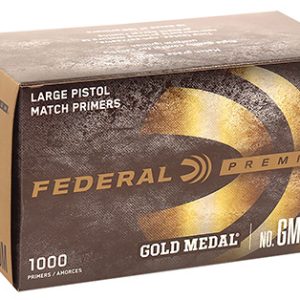 Federal GM150M Gold Medal Premium Multi Caliber Handgun 1000 Per Box/5 Case