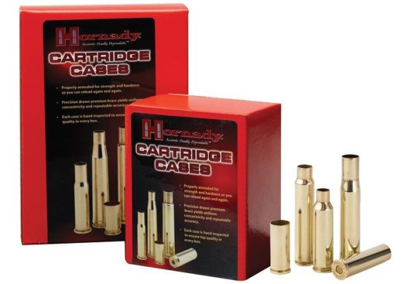 Hornady Unprimed Brass Rifle Cartridge Cases 6.5 Creedmoor 50/ct