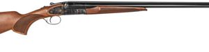 CZ-USA 06416 Sharp-Tail Target 12 Gauge 3" 2rd 30" Black Hard Chrome Side-by-Side Barrel, Color Case Hardened Metal Finish, Turkish Walnut Stock Includes 5 Extended Chokes