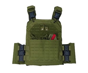 NCSTAR QR LC PLT CARRIER MED-2XL GRN