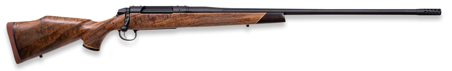 Weatherby 3WASD653WR8B 307 Adventure SD Full Size 6.5-300 Wthby Mag 3+1 28" Graphite Black Cerakote Mag Sporter Fluted/Threaded Barrel, Drilled & Tapped Steel Receiver, Walnut Fixed Wood Stock