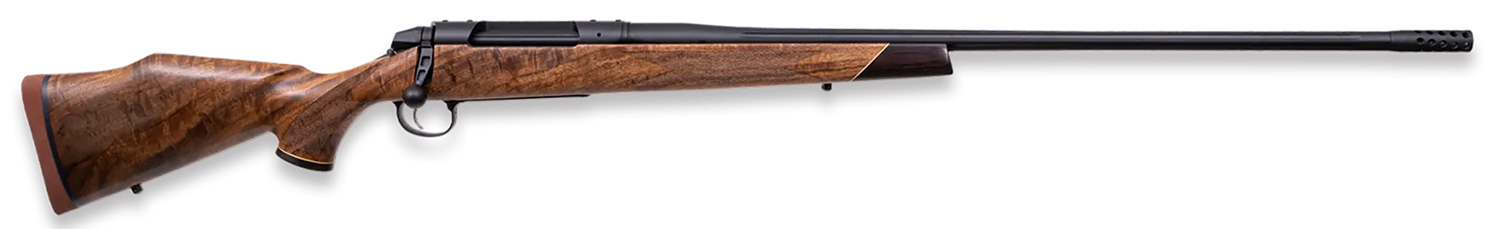 Weatherby 3WASD7MMPR6B 307 Adventure SD Full Size 7mm PRC 3+1 26" Graphite Black Cerakote Mag Sporter Fluted/Threaded Barrel, Drilled & Tapped Steel Receiver, Walnut Fixed Wood Stock