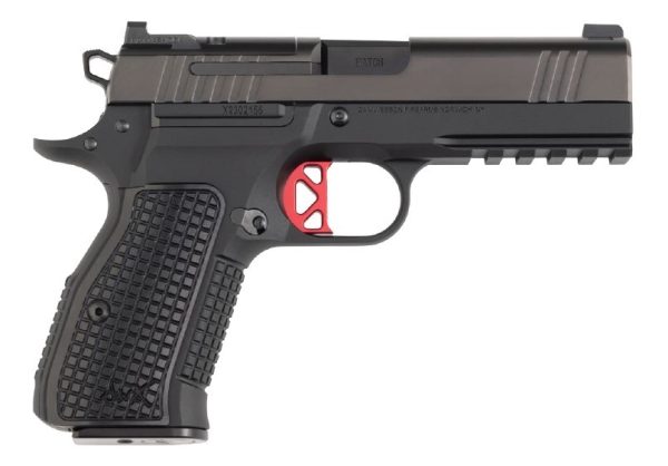 CZ DWX CMPT 9MM 4" OR BLK FRONT RAIL 15RD