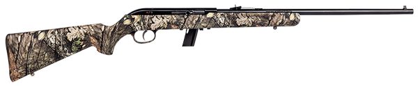 Savage Arms 40002 64 F 22 LR 10+1 21", Blued Barrel/Rec (Drilled & Tapped), Next G-1 Camo Synthetic Stock, Open Sights