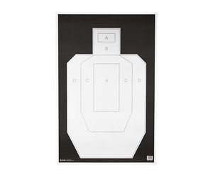 ACTION TGT IPSC PBKB PAPER 100PK