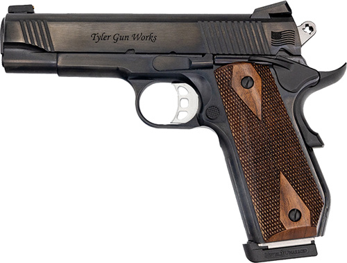 TYLER GUNWORKS 1911 COMMANDER - 45ACP 4.25" 8RD BLUED BOBTAIL - Image 2