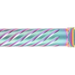 Ballistic Advantage BAPSG195T3W Premium Series  Threaded/Spiral Fluted, 9mm Luger, Iridescent PVD, Fits Glock 19 Gen 3-5