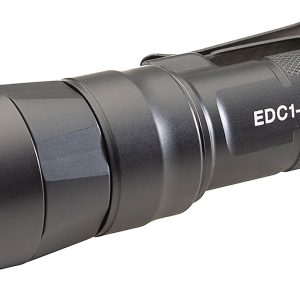 SureFire EDC1DFTBK  Everyday Carry Series Black Anodized 25/350/650 Lumens White LED