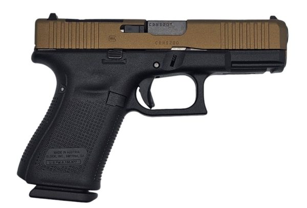 GLOCK 19 9MM 15RD BURNT BRONZE