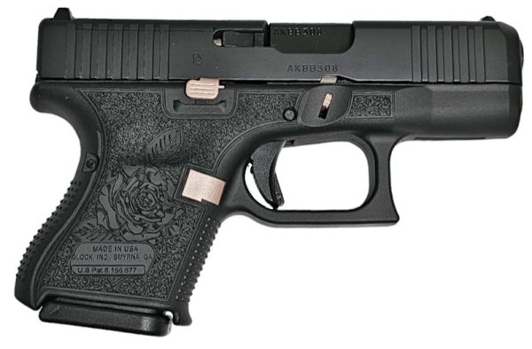 GLOCK 26 GEN5 MOS BLACK ROSE 9MM UA265S201MOSBR